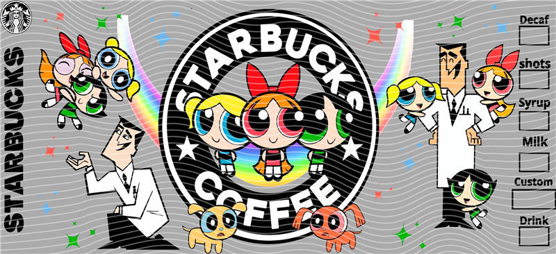 16oz Cartoon-T 438
